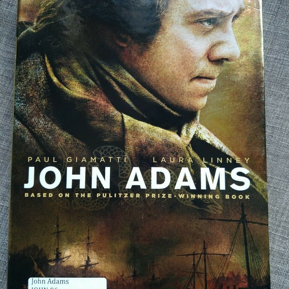 John Adams DVD Movie Drama History 2008 3-Disc Set